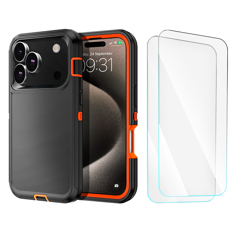 BUi17ProMaxHeavyDutyOrange2TGClear