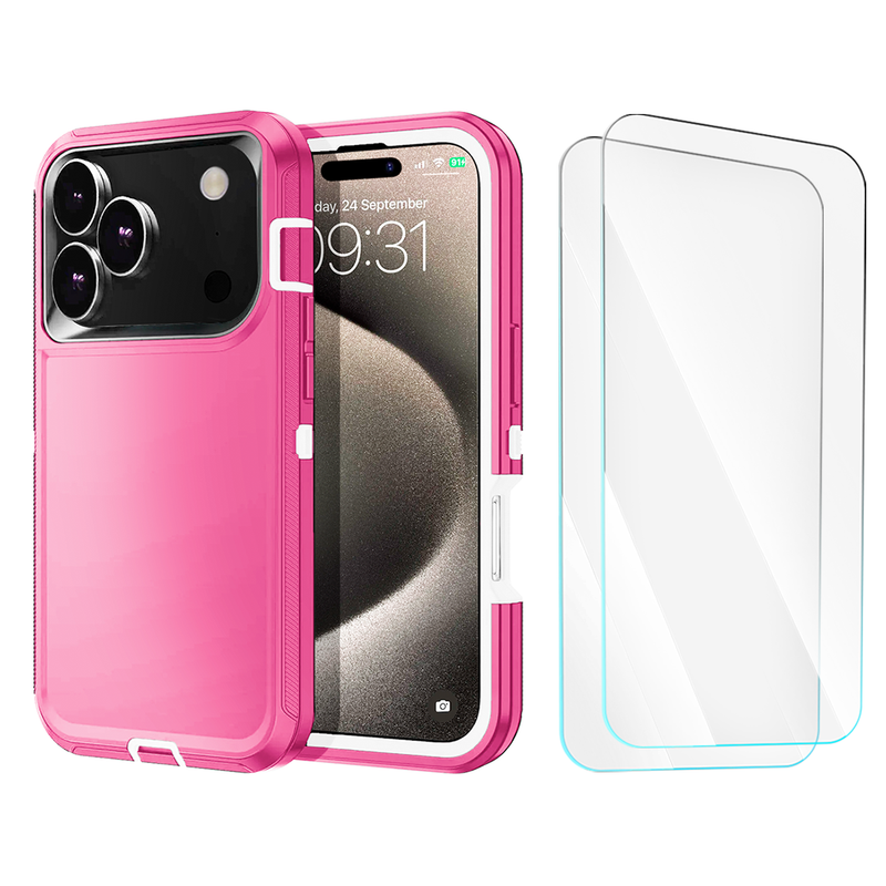 BUi17ProHeavyDutyPink2TGClear