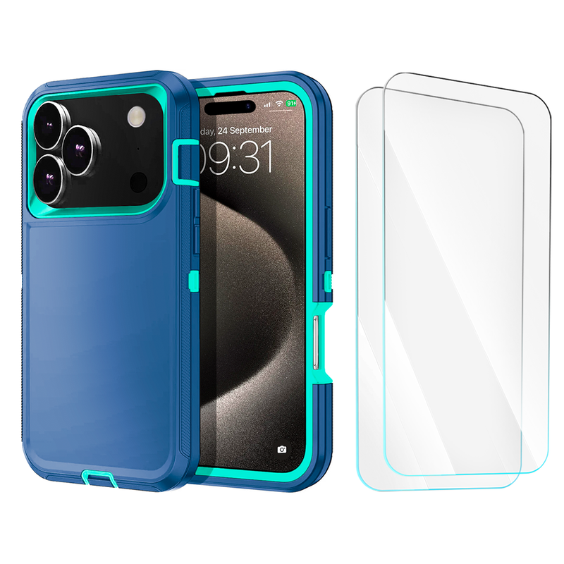 BUi17ProMaxHeavyDutyTeal2TGClear