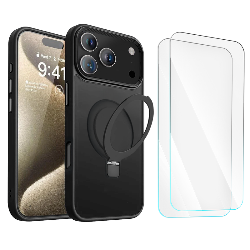 BUi17ProMaxMSSturdyRingBlack2TGClear