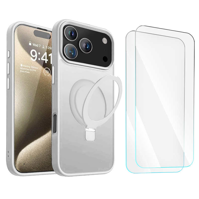 BUi17ProMaxMSSturdyRingWhite2TGClear