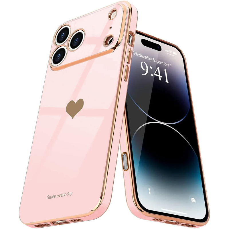 i17 Pro Heart - Rose