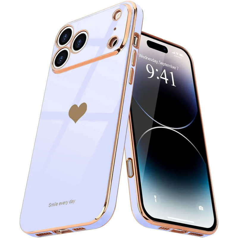i17 Pro Heart - Purple
