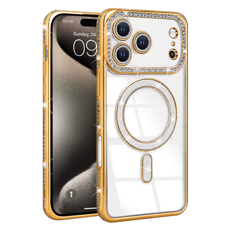 i17 Pro Max MS Crystal - Gold