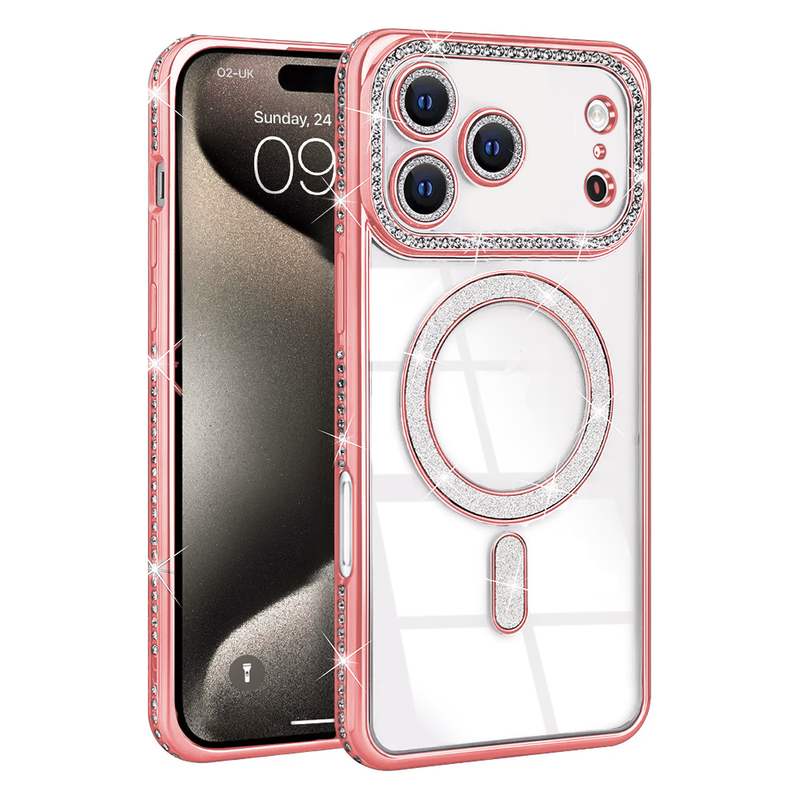 i17 Pro Max MS Crystal - Rose