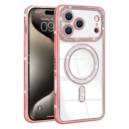 i17 Pro Max MS Crystal - Rose