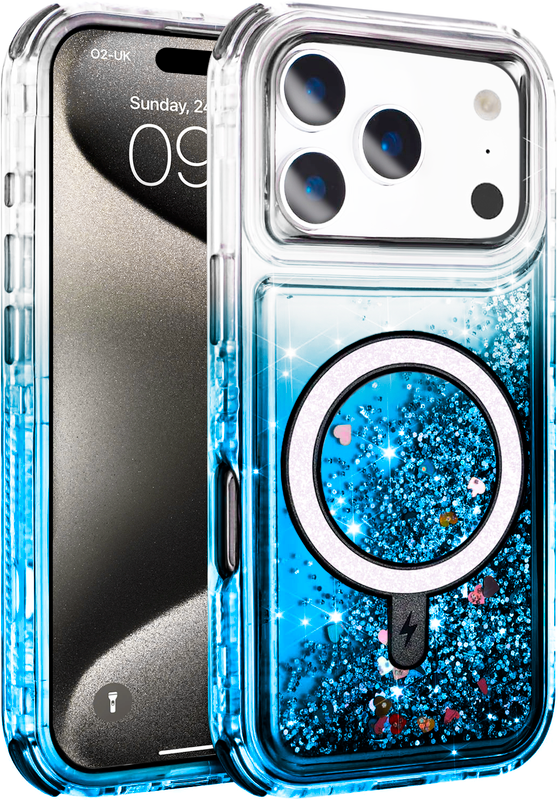 i17 Pro Max MS Liquid - Blue