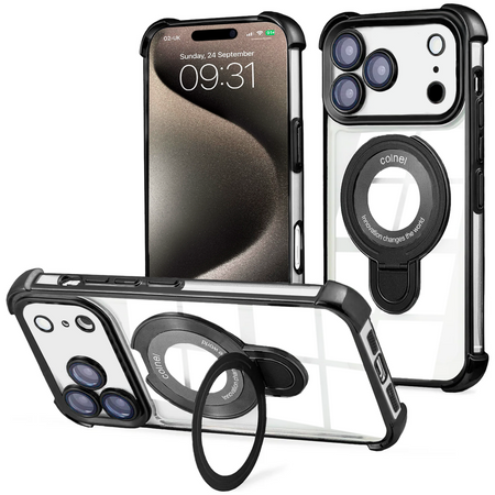 i17 Pro Max MS Shiny Ring - Black