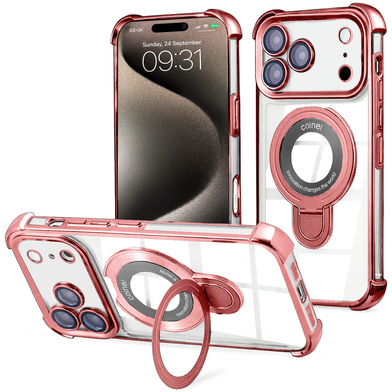 i17 Pro Max MS Shiny Ring - Rose