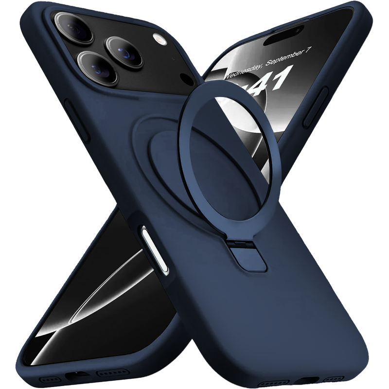 i17 Pro Max MS Silicone Ring - Navy