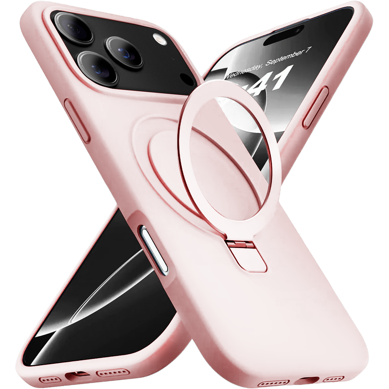 i17 Pro Max MS Silicone Ring - Pink