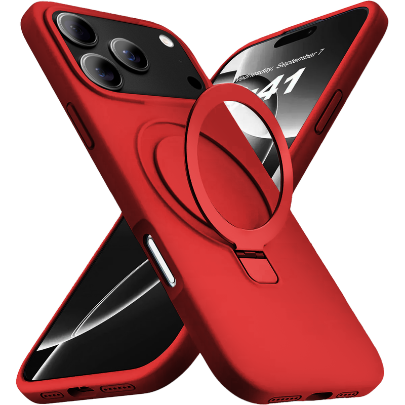 i17 Pro Max MS Silicone Ring - Red