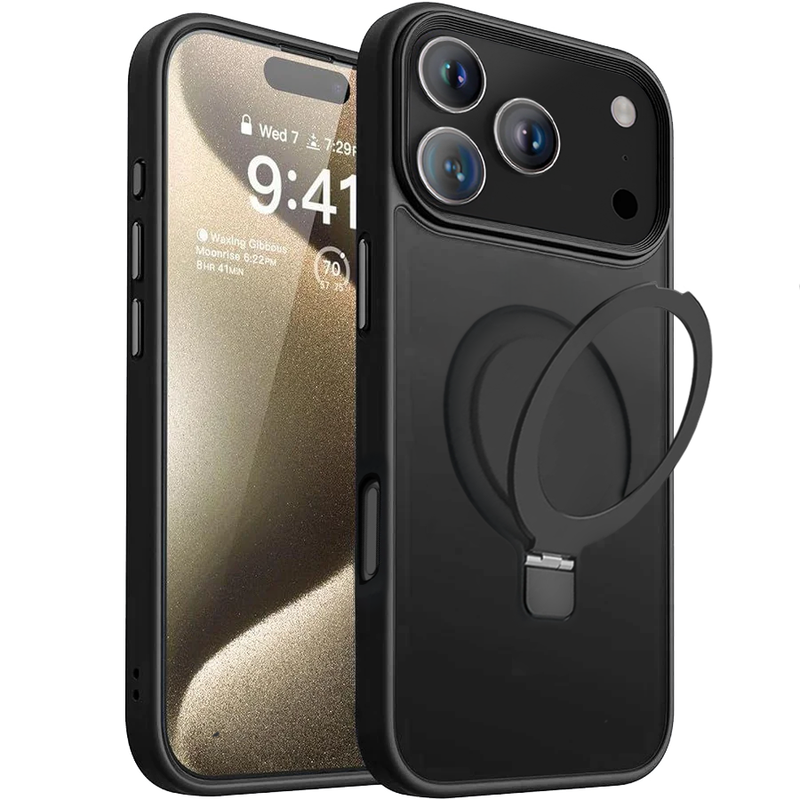 i17 Pro Max MS Sturdy Ring - Black