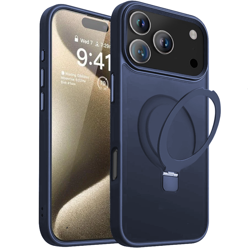 i17 Pro Max MS Sturdy Ring - Navy