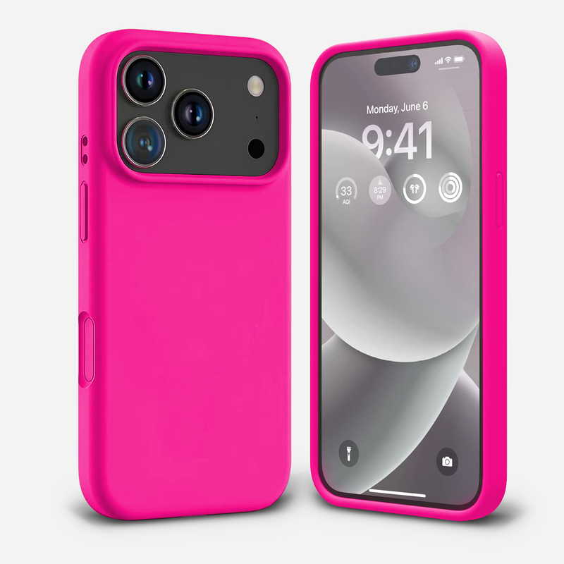 i17 Pro Max Silicone - Hot Pink