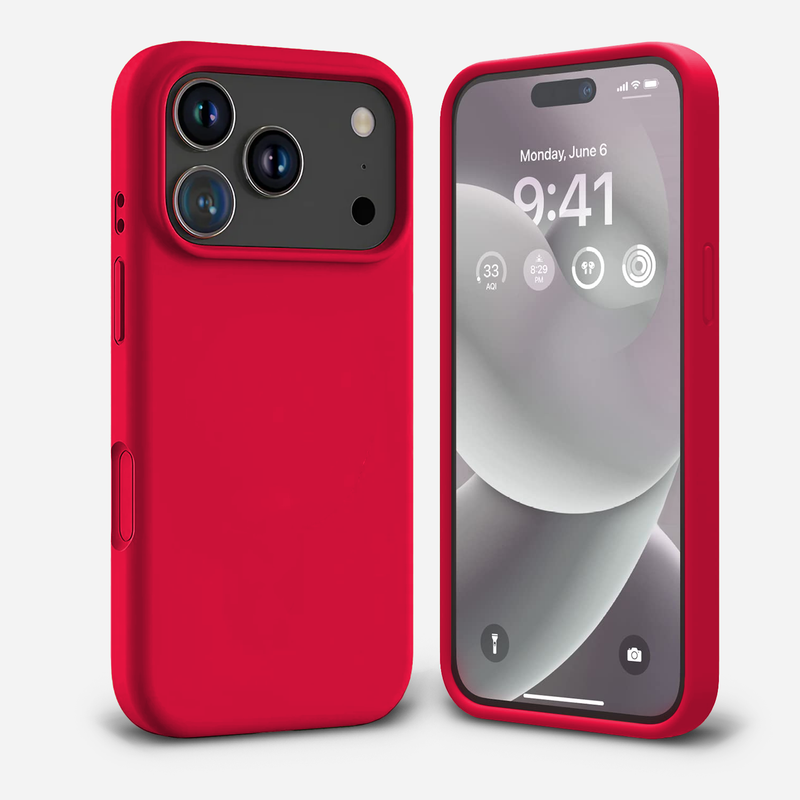 i17 Pro Silicone - Red