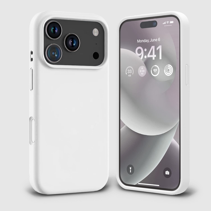 i17 Pro Silicone - White