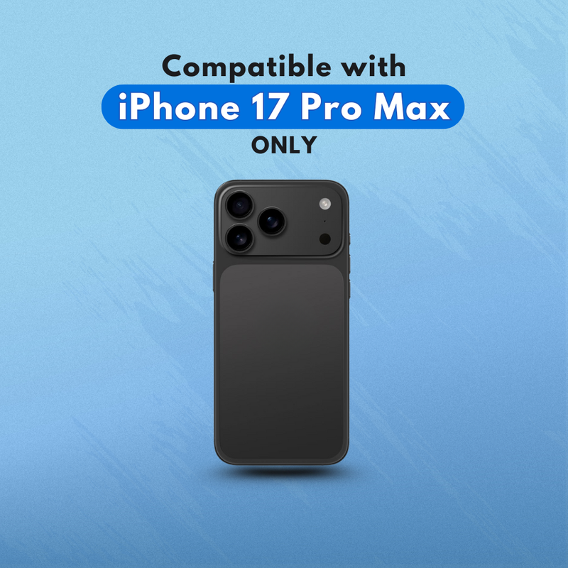 Entronix Clear Screen Protector Compatible with iPhone 17 Pro Max - 3-Piece Combo