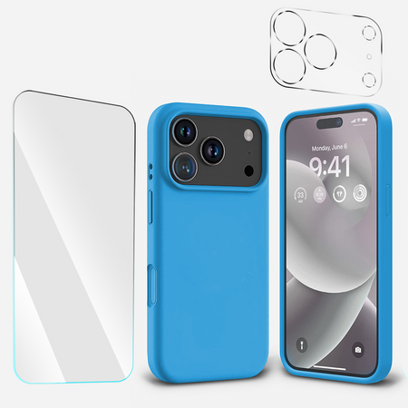 BUi17ProMaxSiliconeAqua1TGClear1Cam