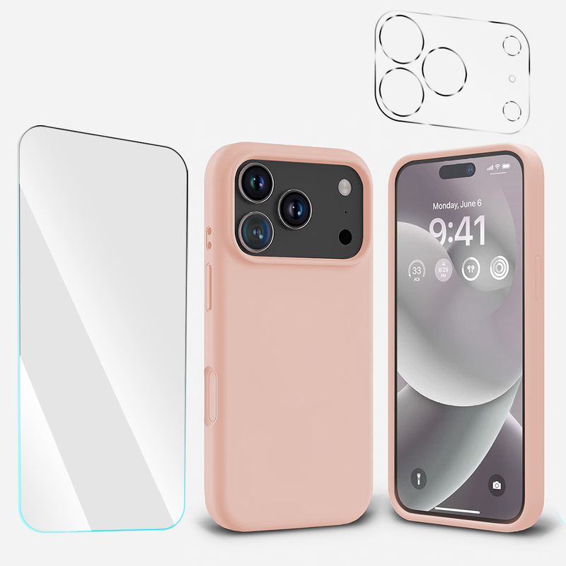BUi17ProMaxSiliconeRosegold1TGClear1Cam