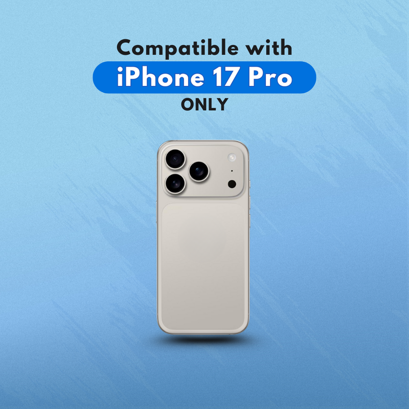 Entronix Bundle Compatible with iPhone 17 Pro - [Magnetic] Translucent Matte Gripstand Case, 1 Clear Screen Protector & 1 Camera Lens Protector - Entronix