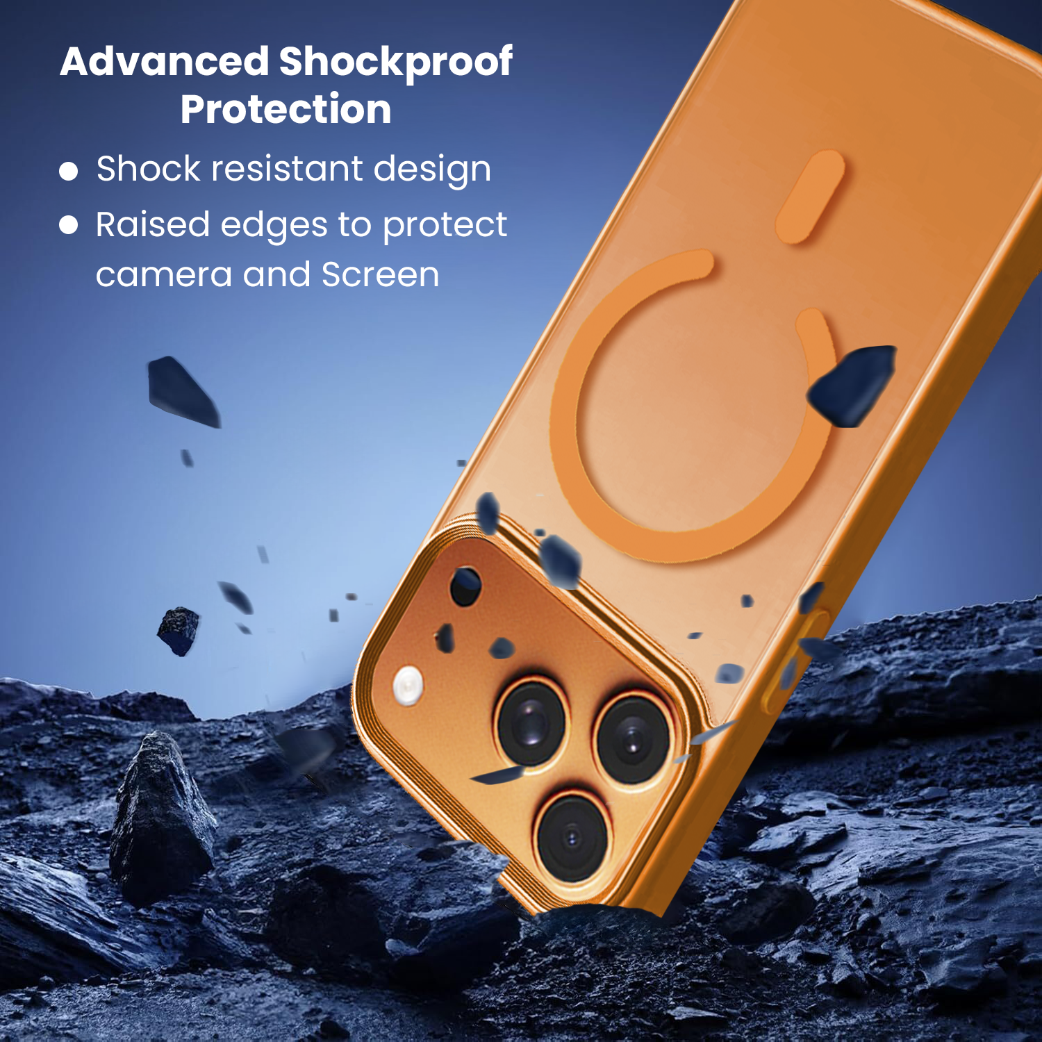 Entronix [Magnetic] Case Compatible with iPhone 17 Pro Max - Translucent Frosted Matte - Entronix