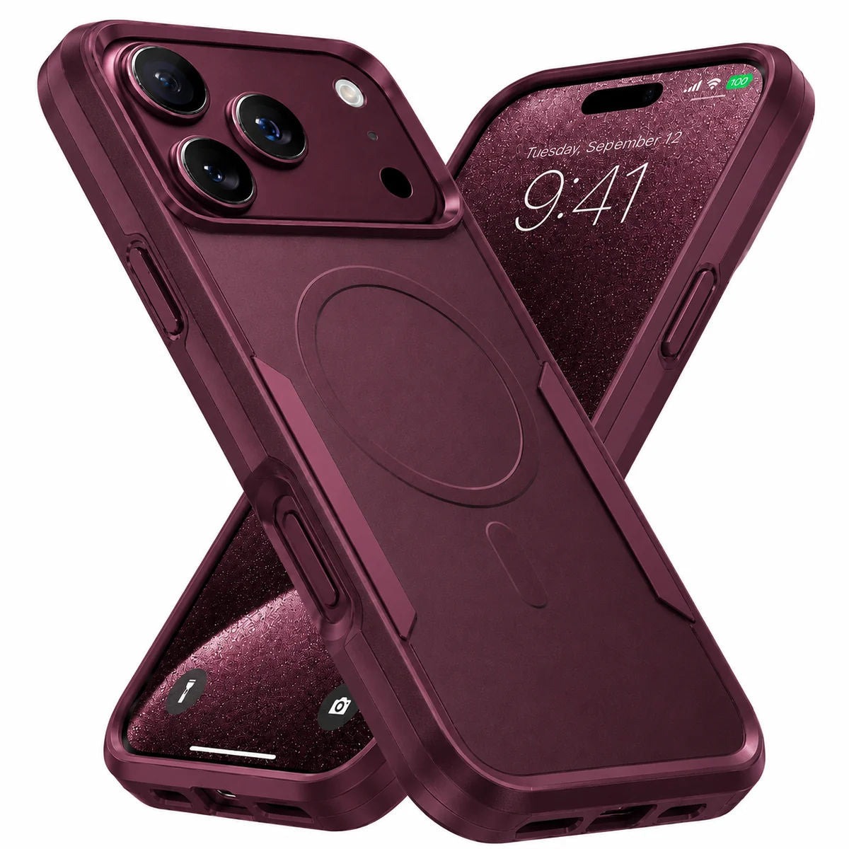 i18 Pro Max MS Sleek - Burgundy