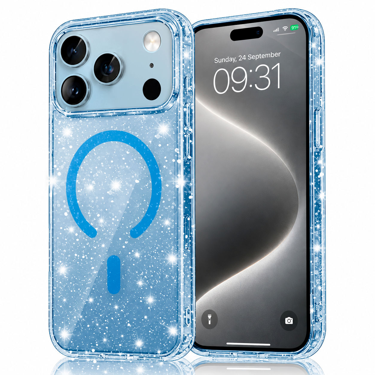 i18 Pro MS Glitter - Blue