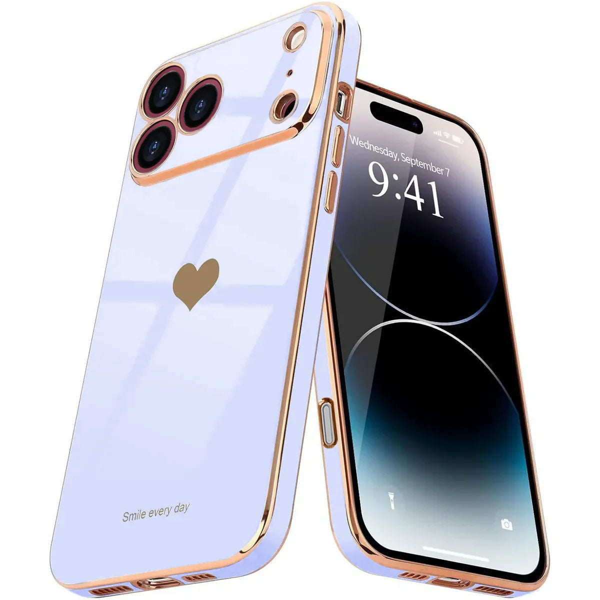 i18 Pro Max Heart - Purple