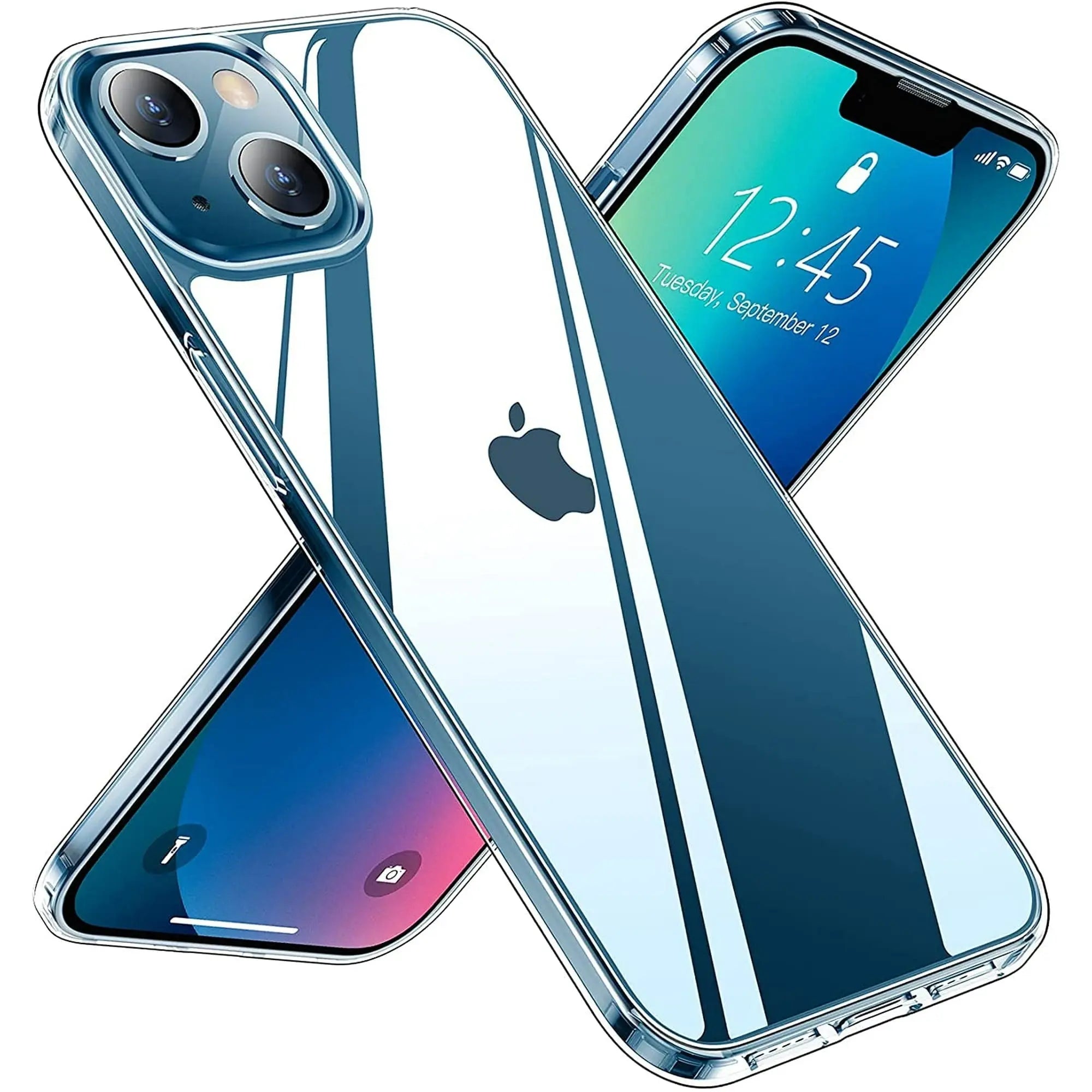 Entronix Case Compatible with iPhone 14 Plus - [Hard Back] Slim Clear - Entronix