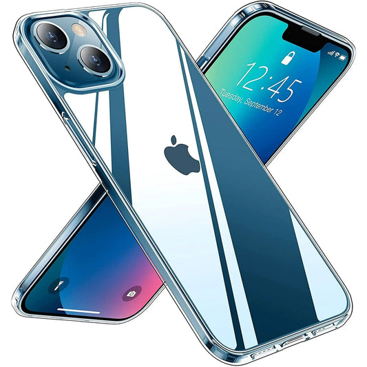 Entronix Case Compatible with iPhone 14 Plus - [Hard Back] Slim Clear - Entronix