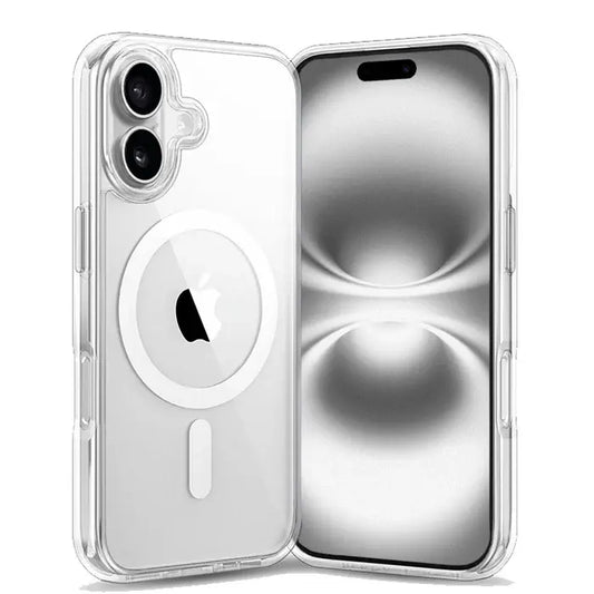Entronix Apple iPhone 16 Plus Case - [Magnetic-Compatible] Crystal Clear - Sturdy - Entro Retail