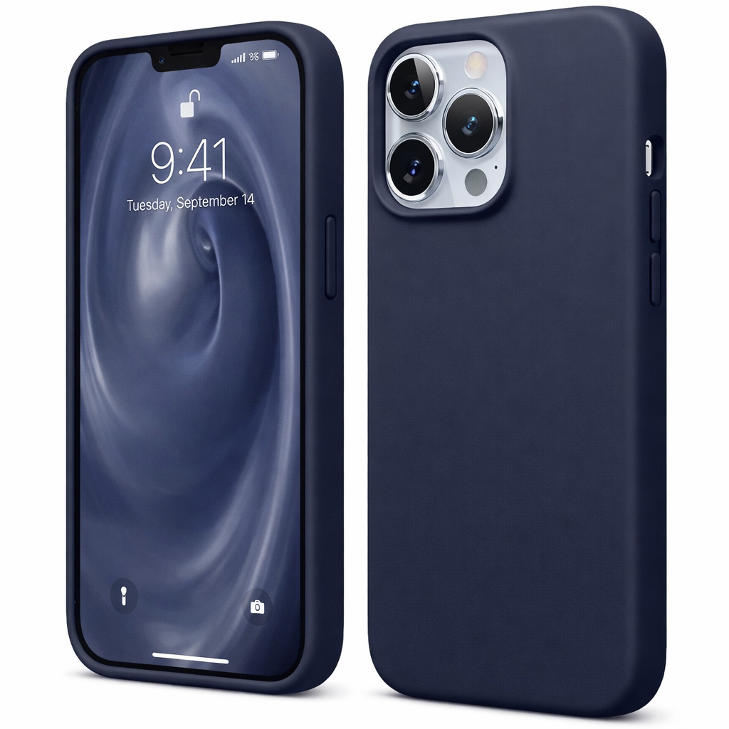 Entronix Case Compatible with iPhone 13 Pro - Soft-Touch Liquid Silicone ENTRONIX