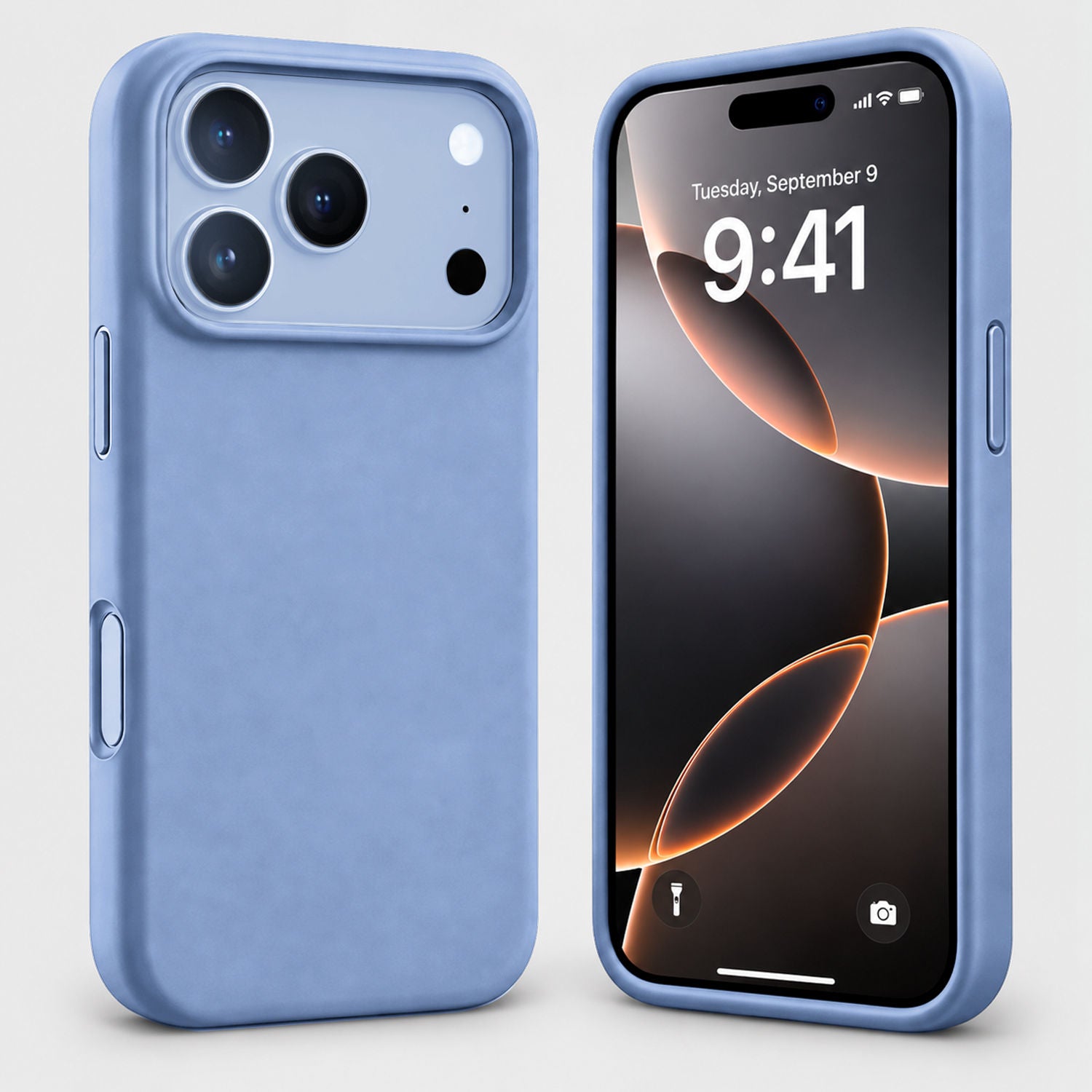 i18 Pro Max Silicone - Baby Blue