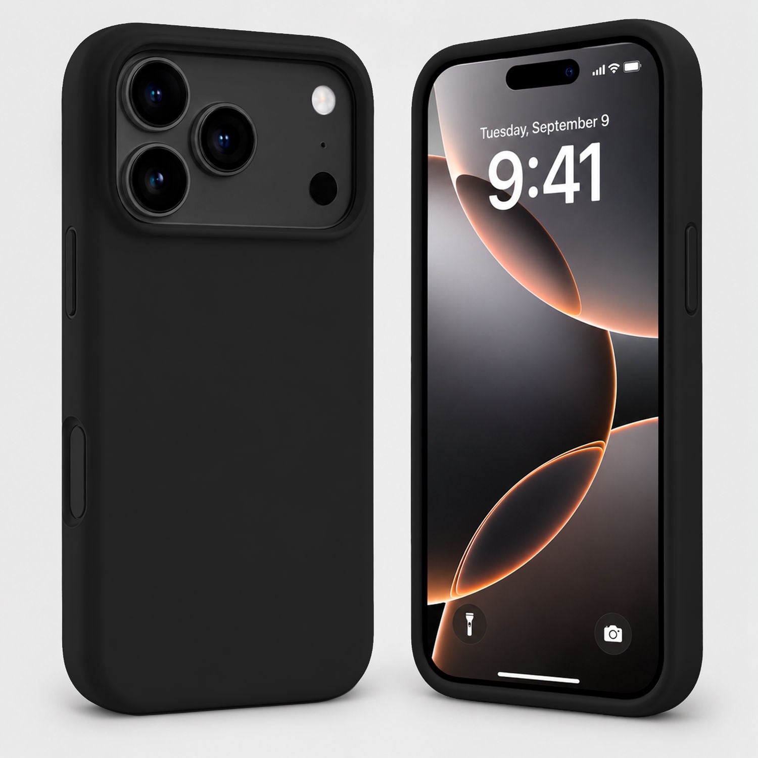 i18 Pro Max Silicone - Black