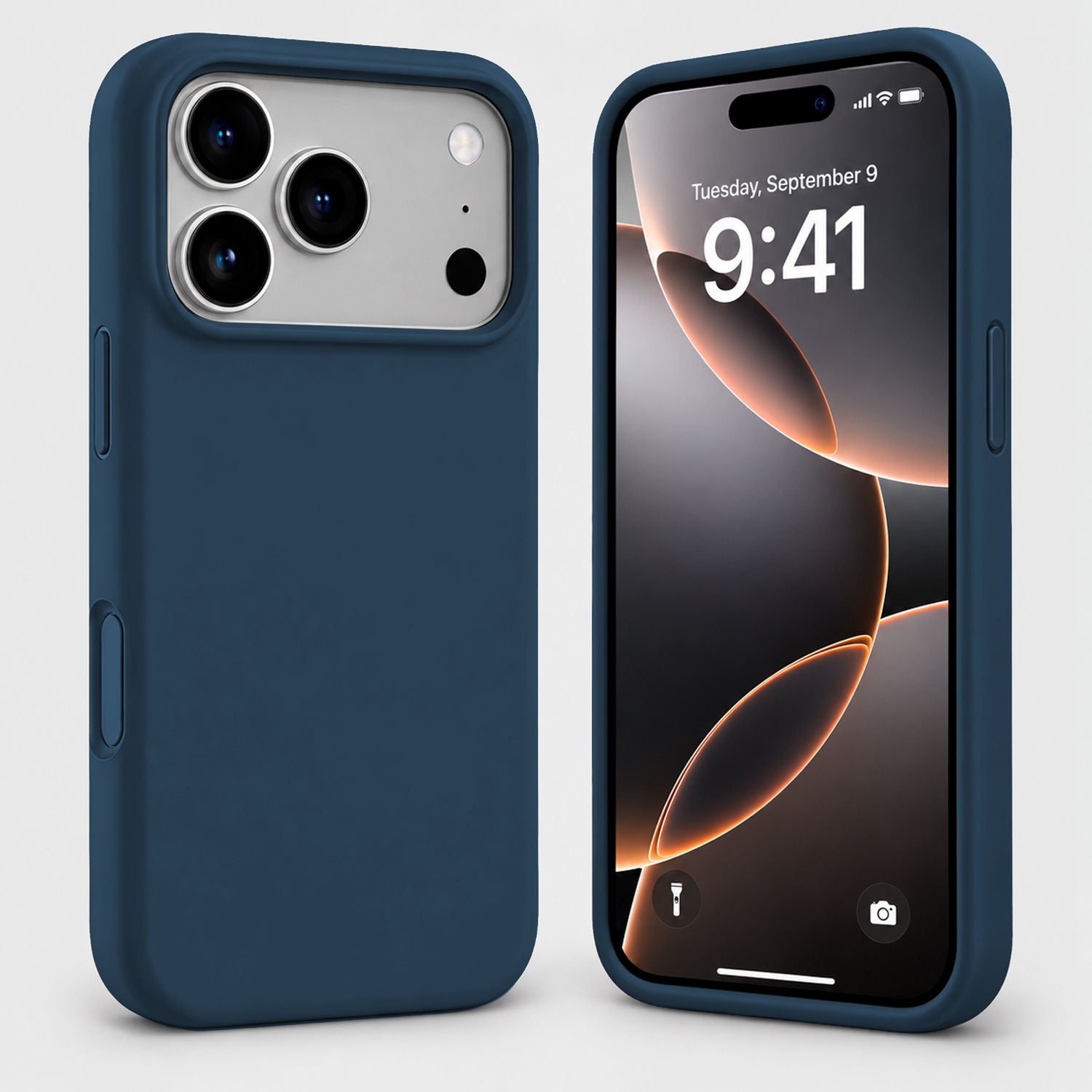 i18 Pro Max Silicone - Navy