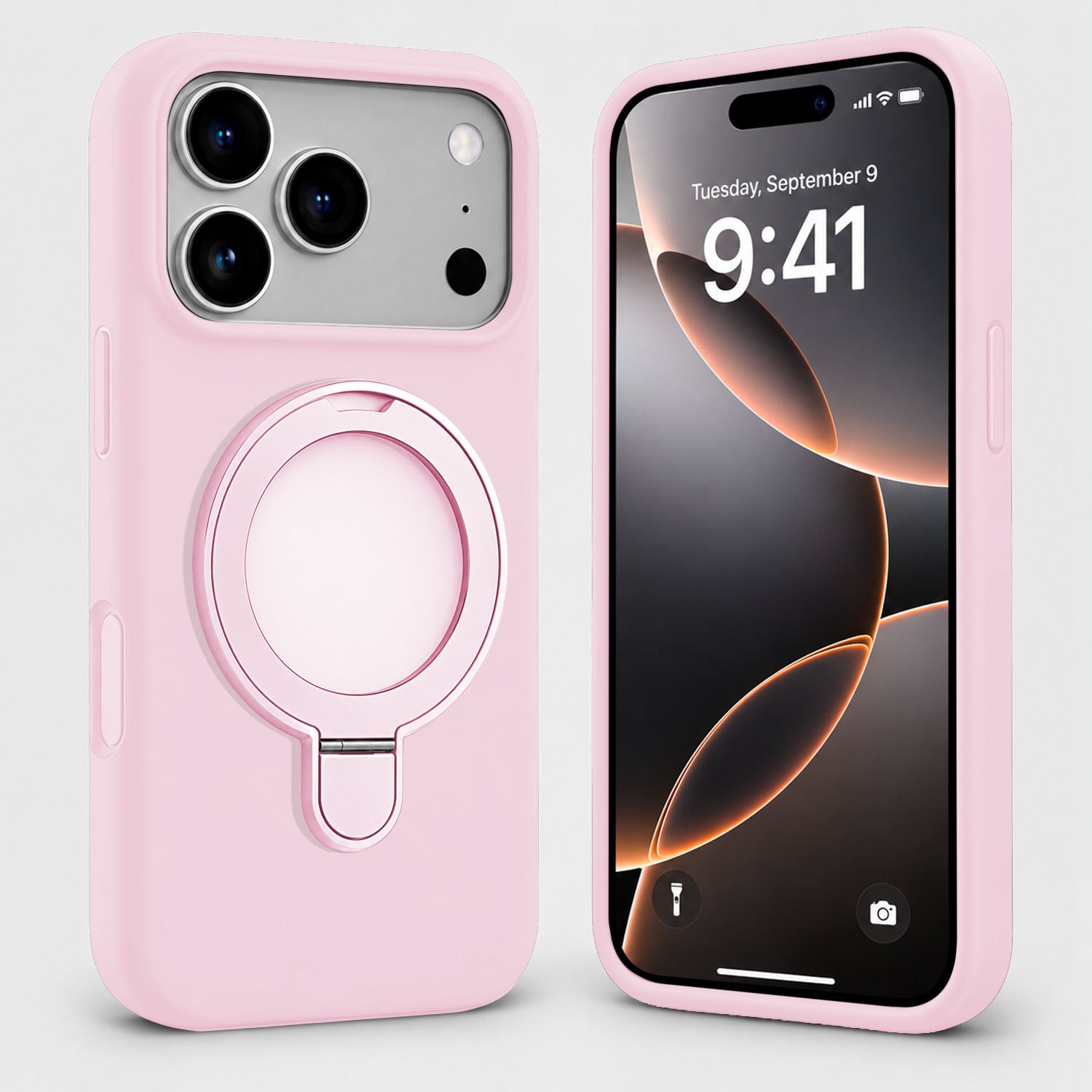 i18 Pro MS Silicone Ring - Pink