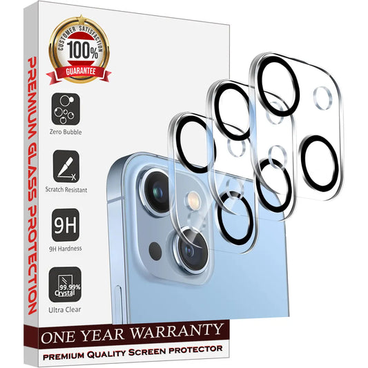 Entronix 3-Pack for Apple iPhone 15, Clear Camera Lens Protector, Easy Installation - Entro Retail