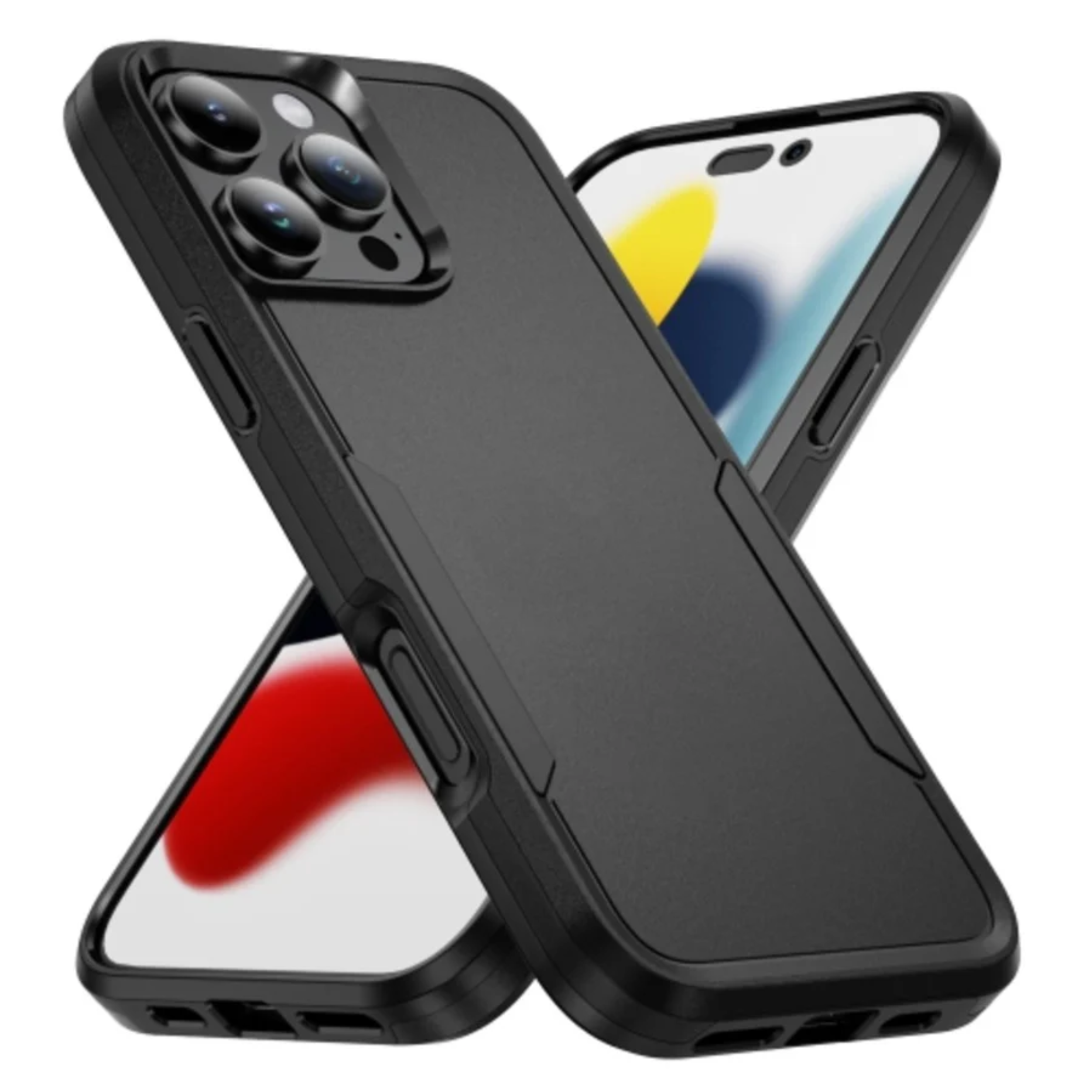 Entronix Case Compatible with iPhone 16 Pro Max - Soft-Touch Dual-Layer Sleek Cover - Entronix