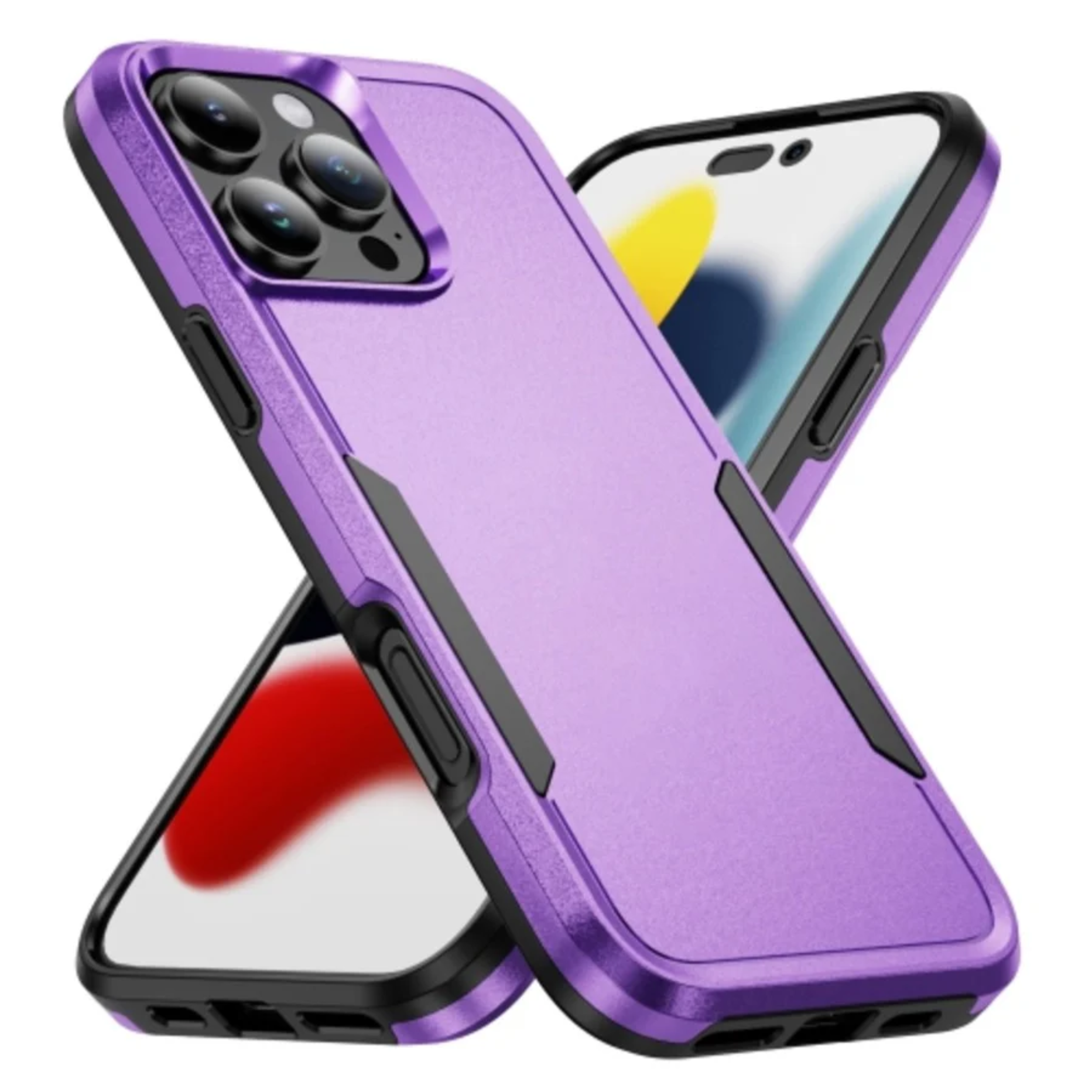 Entronix Case Compatible with iPhone 16 Pro Max - Soft-Touch Dual-Layer Sleek Cover - Entronix
