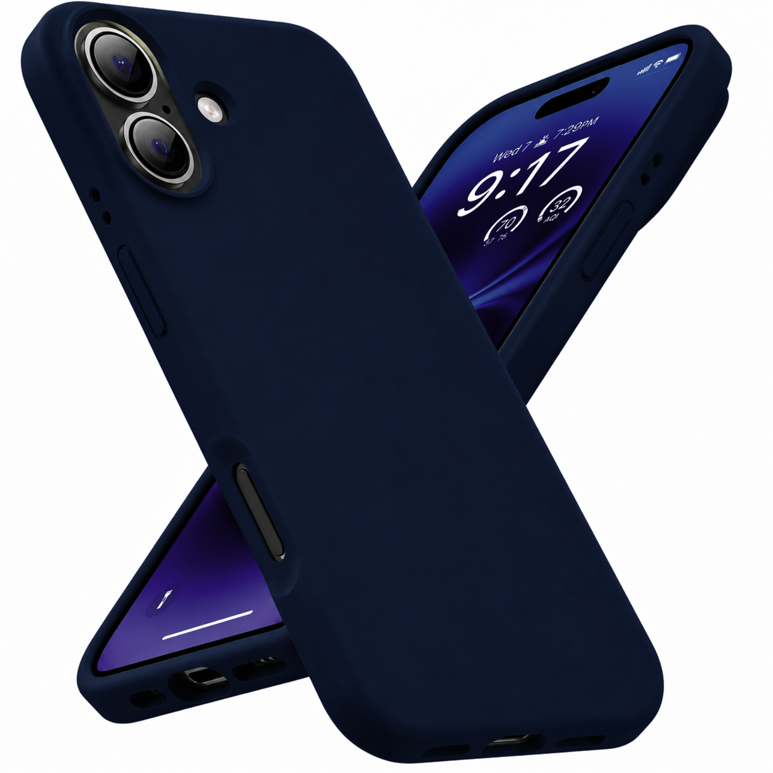 Entronix Case Compatible with iPhone 16 Plus - Soft-Touch Liquid Silicone ENTRONIX