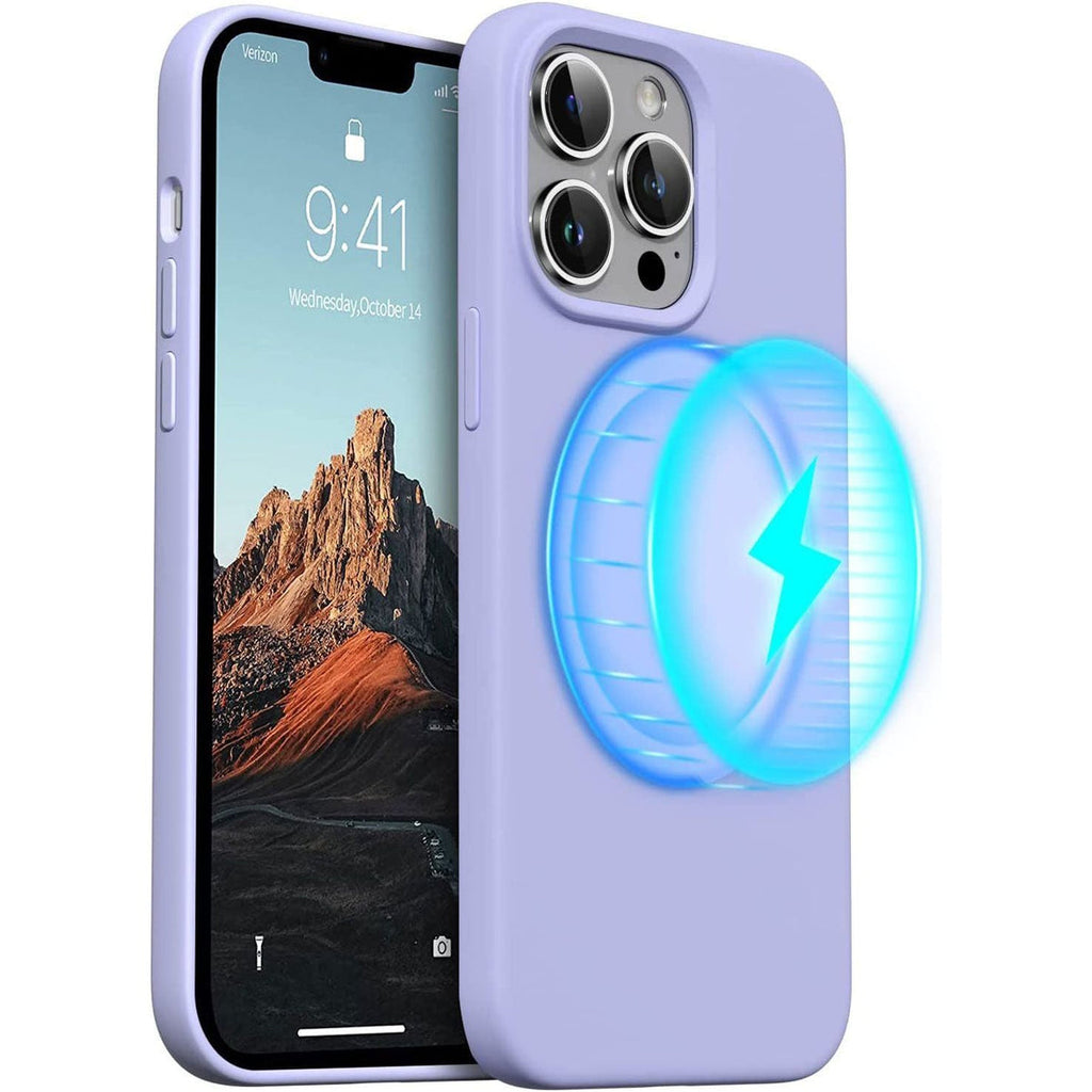i12 Pro Max MS Silicone - Purple