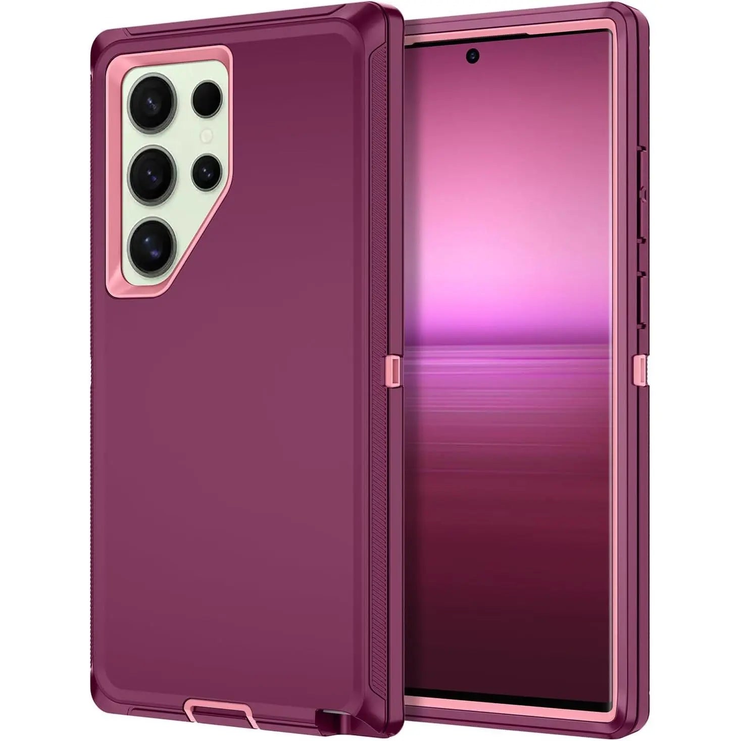 Entronix Heavy Duty Case for Samsung Galaxy 25 Ultra, Triple-Layer & Full Protection, - Entronix