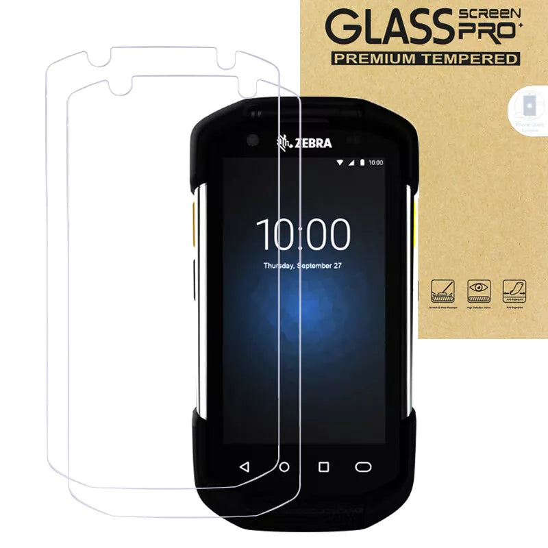 Entronix Clear Screen Protector Compatible with Zebra Scanner TC77 - 2-Piece Combo - Entronix