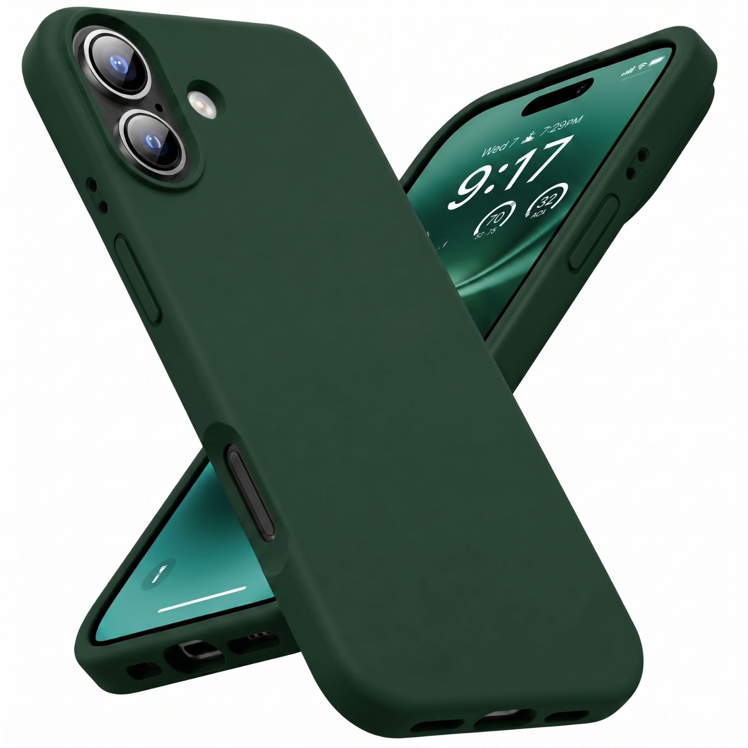 Entronix Case Compatible with iPhone 16 Plus - Soft-Touch Liquid Silicone ENTRONIX