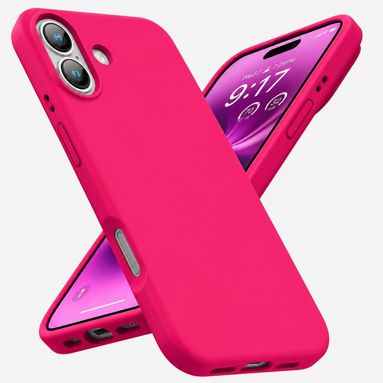 Entronix Case Compatible with iPhone 16 Plus - Soft-Touch Liquid Silicone ENTRONIX