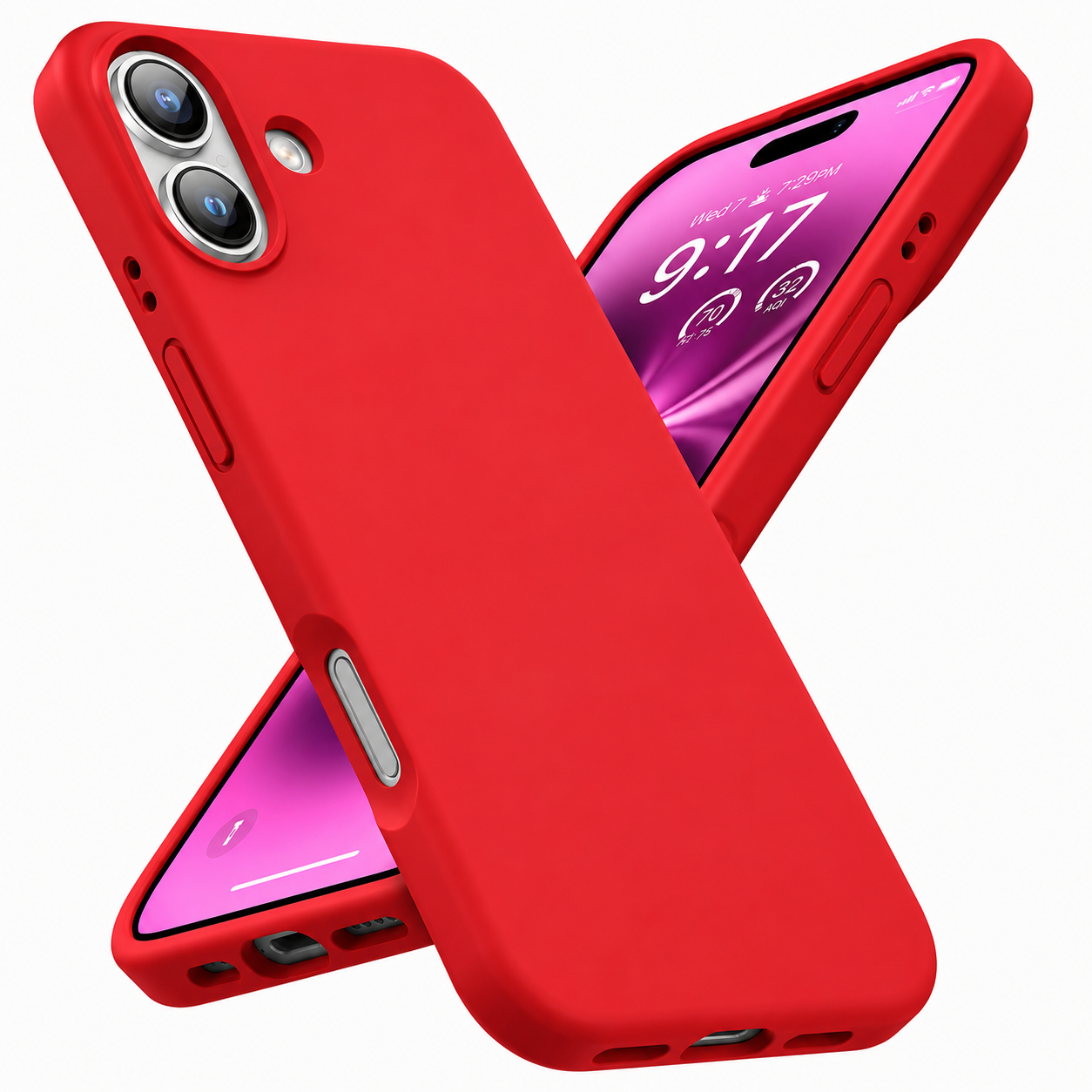 Entronix Case Compatible with iPhone 16 Plus - Soft-Touch Liquid Silicone ENTRONIX