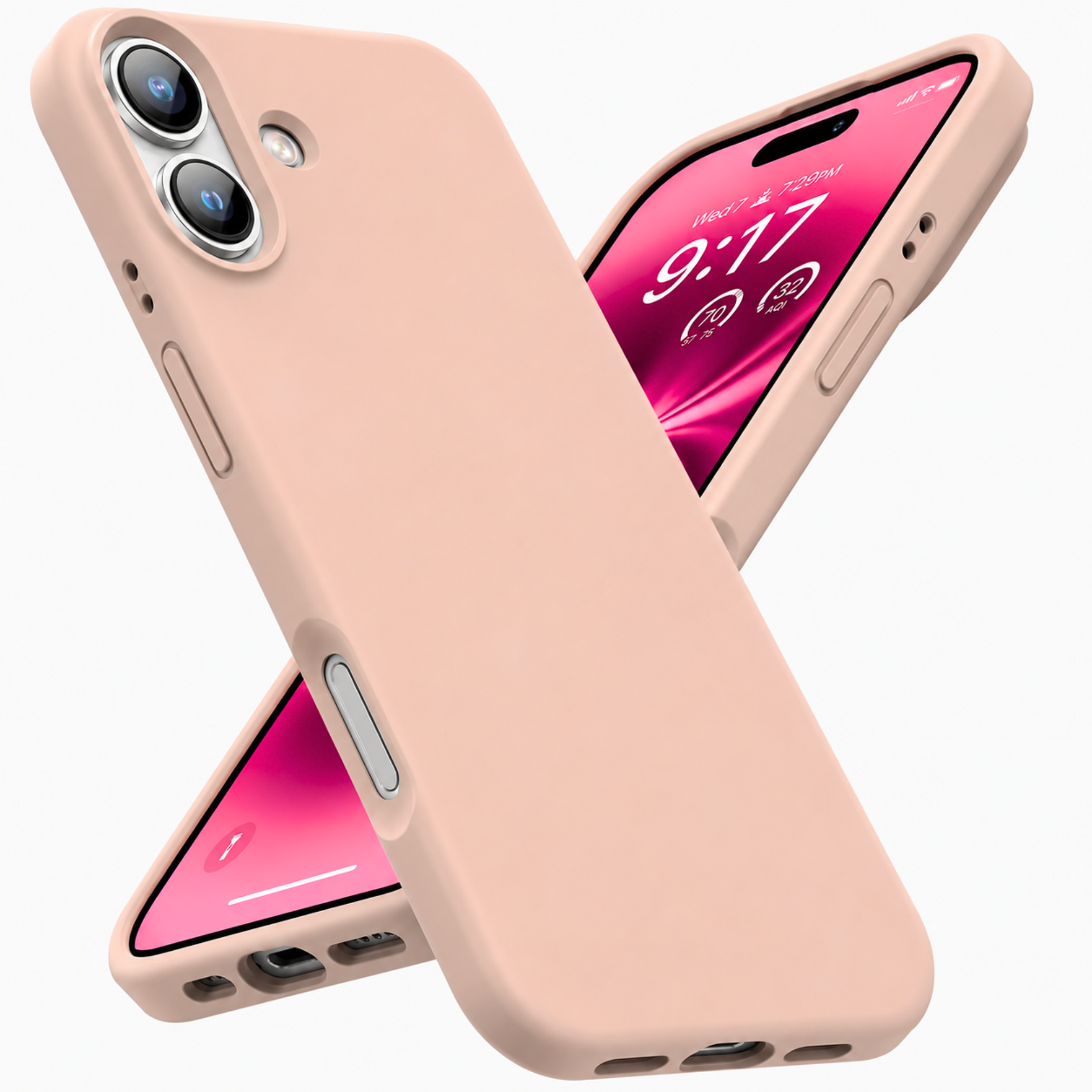 Entronix Case Compatible with iPhone 16 Plus - Soft-Touch Liquid Silicone ENTRONIX