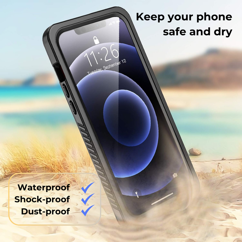 Entronix Case Compatible with iPhone 17 Air - IP68 Waterproof Protection