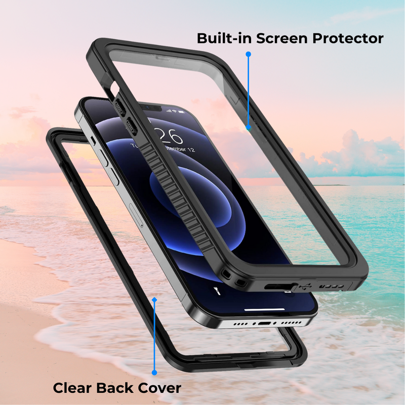 Entronix Case Compatible with iPhone 17 - IP68 Waterproof Protection